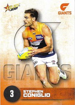 2021 Select AFL Footy Stars #72 Stephen Coniglio Front